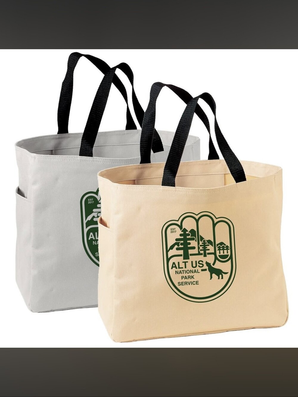 Alt US National Park Tote Bags - Set Of 2